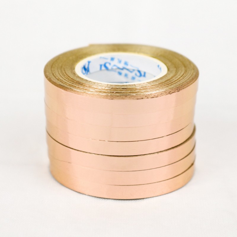 10m Champagne Gold Laser Ribbon