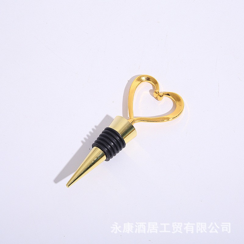 Golden Wine Bottle Stopper