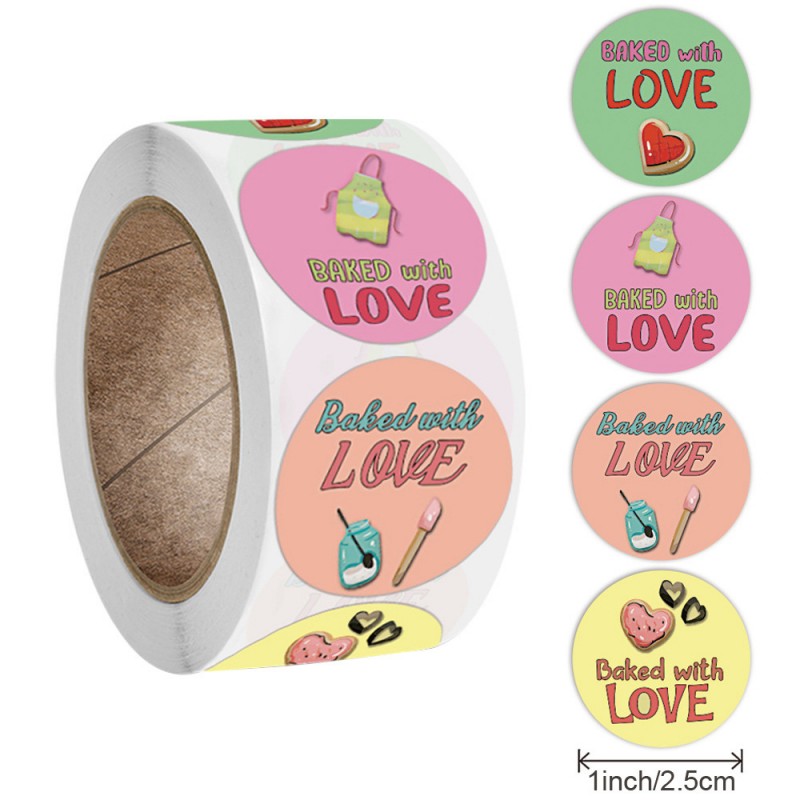 No. 7 Sticker Roll