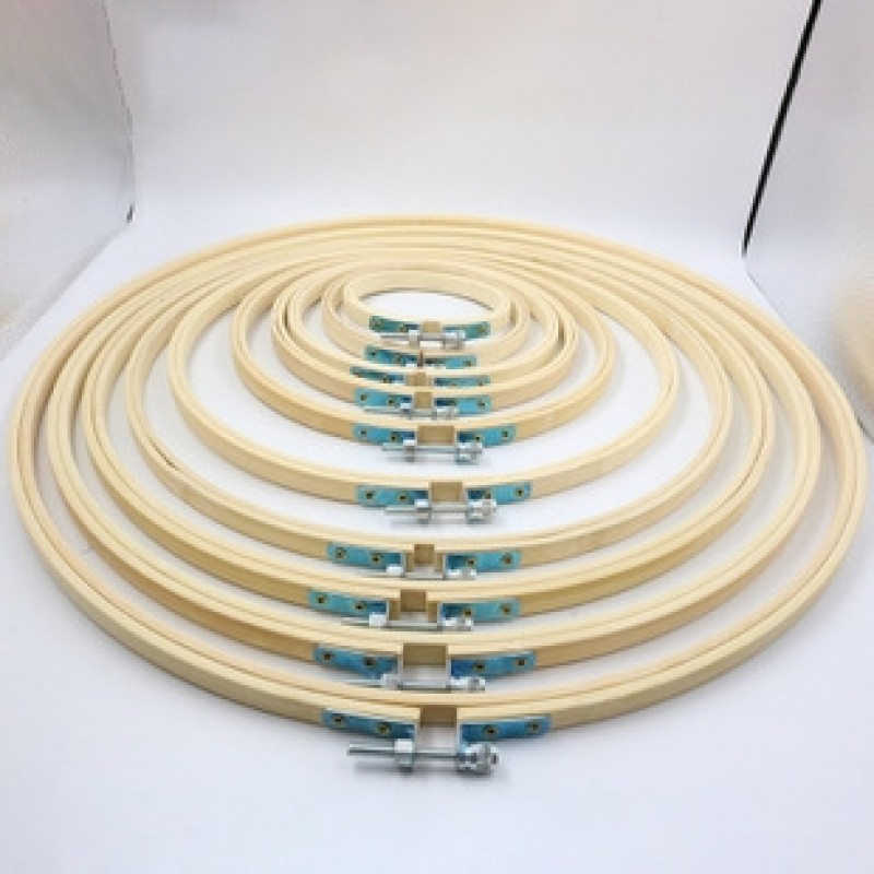 Bamboo Embroidery Stretch 20cm Bamboo Embroidery Hoop