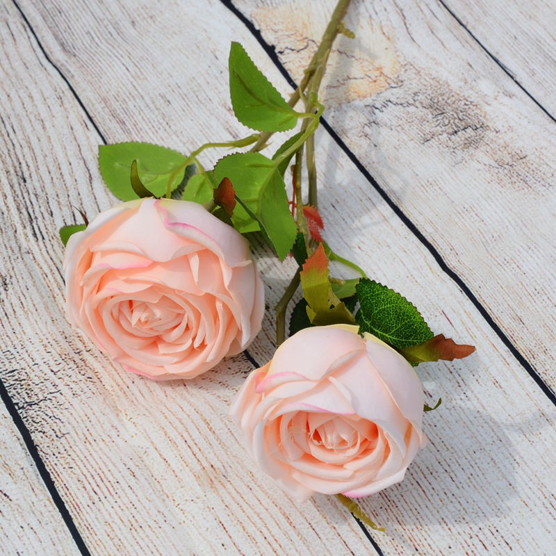 Champagne Imperial Roses Artificial Flower Clearance