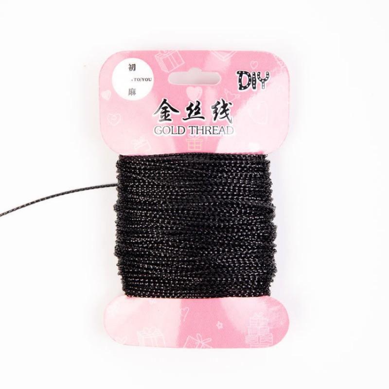 O3-11 17 Black Model 20M-Card Packaging Decor Thread