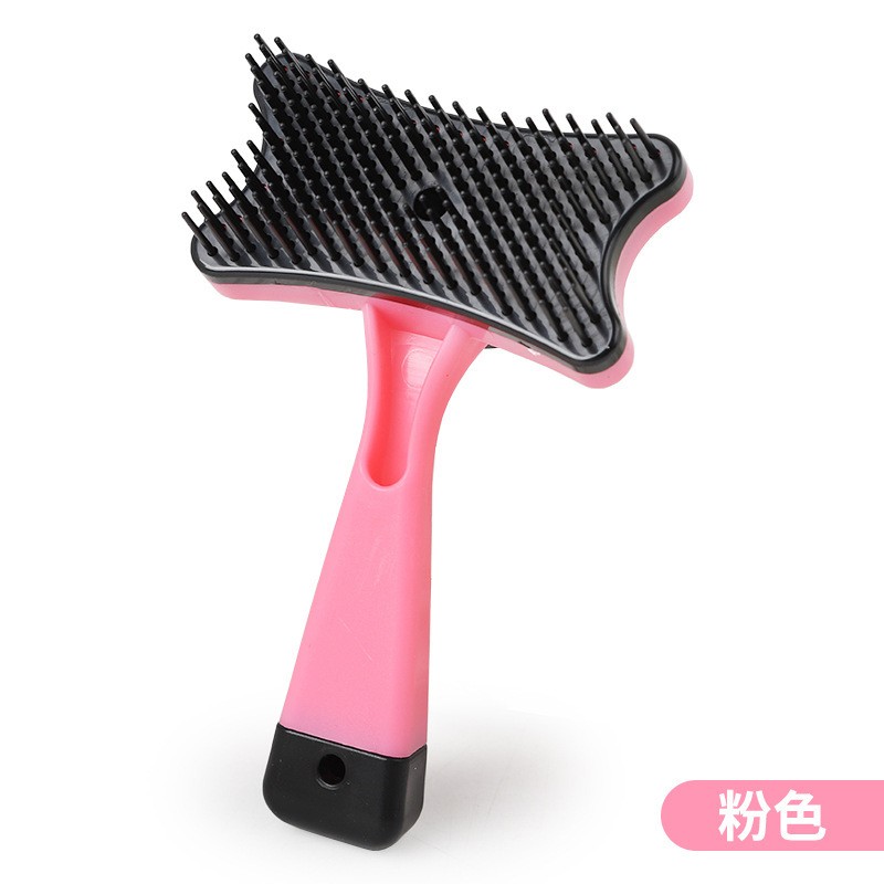 Pink Item No.093306 Self Cleaning Pet Brush