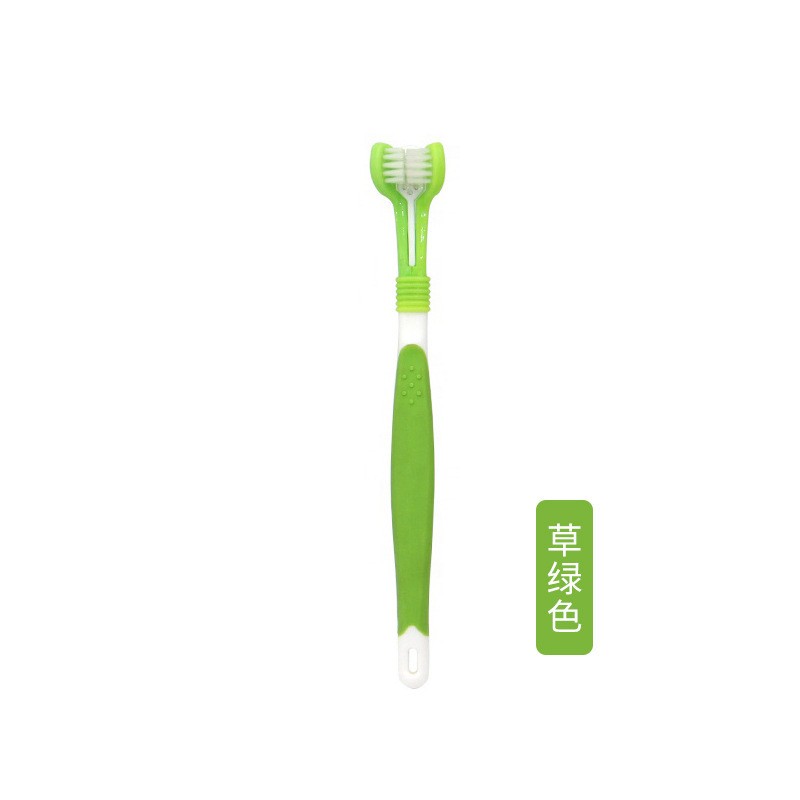 Grass Green175X24X15mm Pet Toothbrush Clearance
