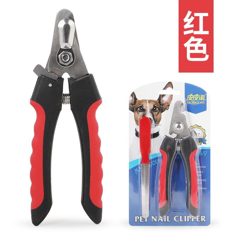 Red Item No.093311 Pet Nail Clippers