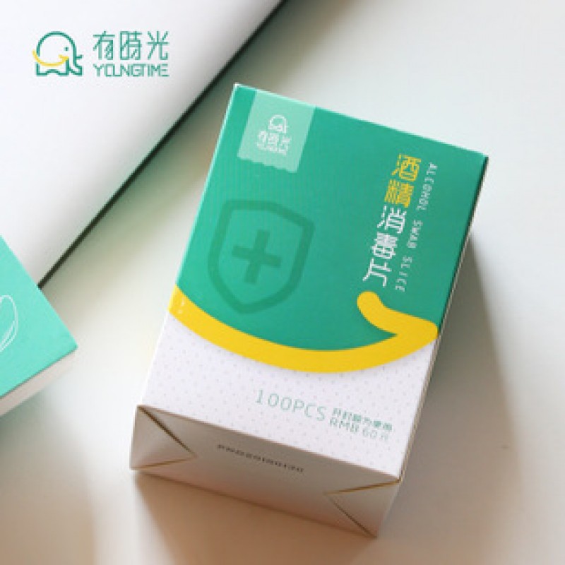 Disposable Alcohol Wipes 100 Pieces