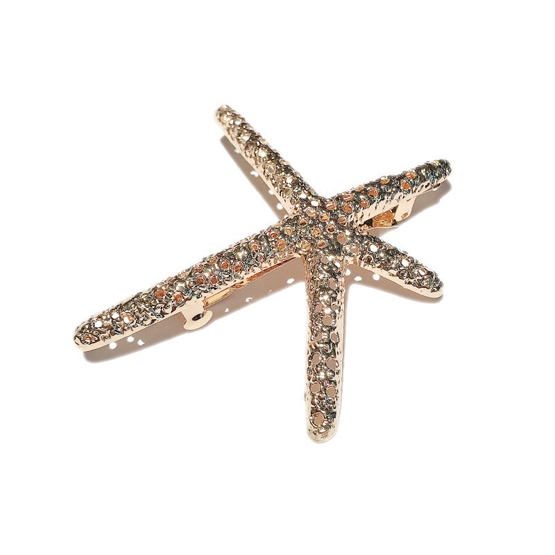 Starfish Gold Alloy Hair Pin