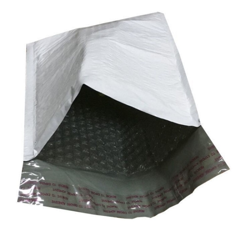 Gray And White 22x45cm Bubble Bag