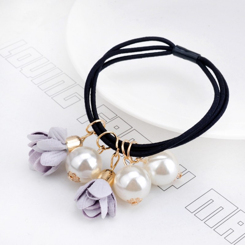 Light Purple Pearl Bell Hairband