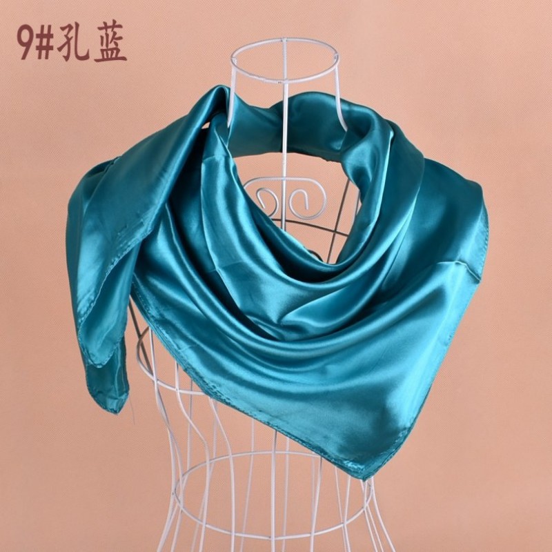 hole Classic Satin Square Scarf