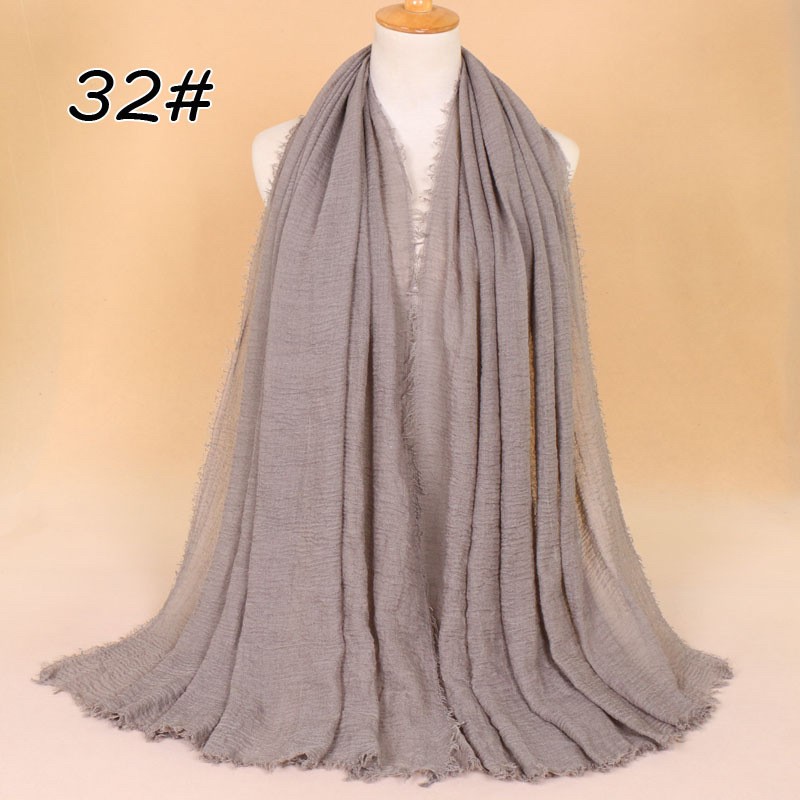 Chocolate Cotton Vogue Maxi Scarf