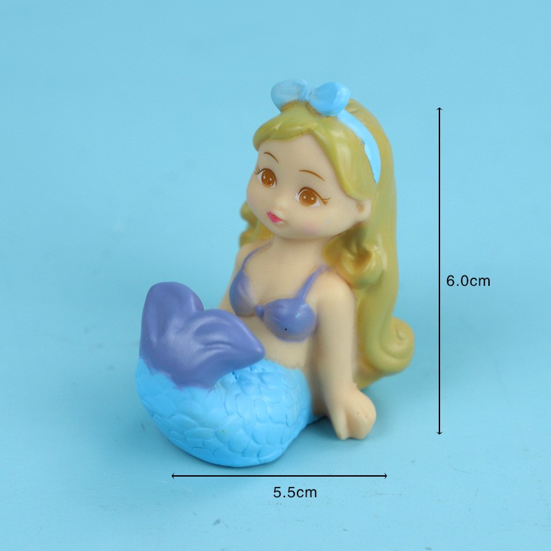 Vinyl - Mermaid - Front Of Fish Tail Cake Topper Decoration Clearance