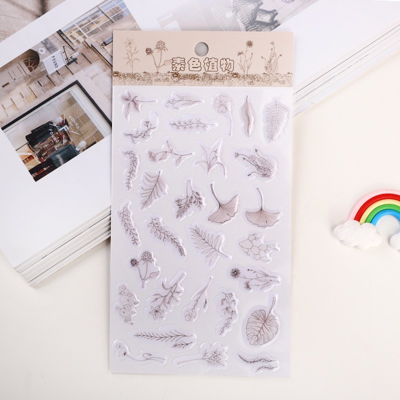 Plain Plant Sticker Sheet