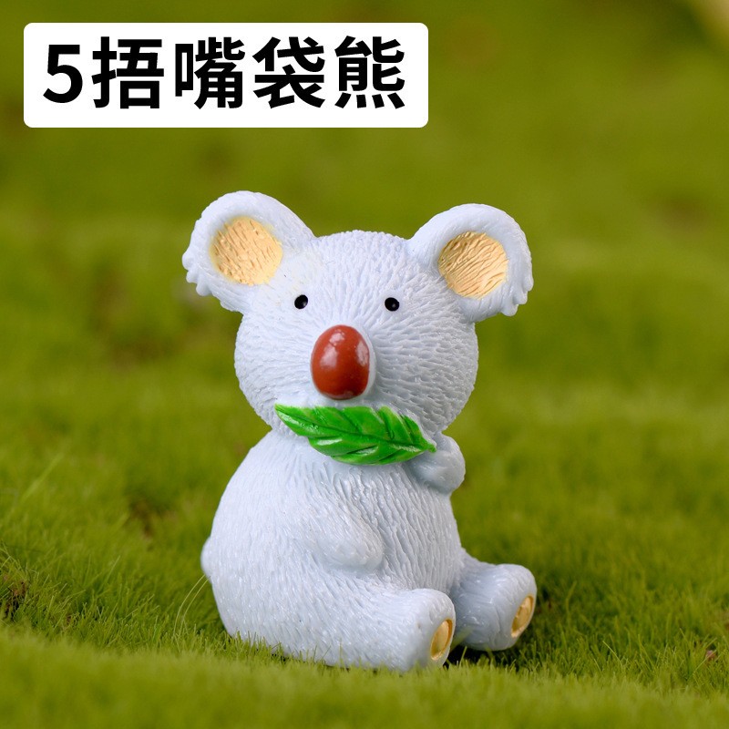 5 Mouth Wombats Micro Landscape Miniature Craft Supplies