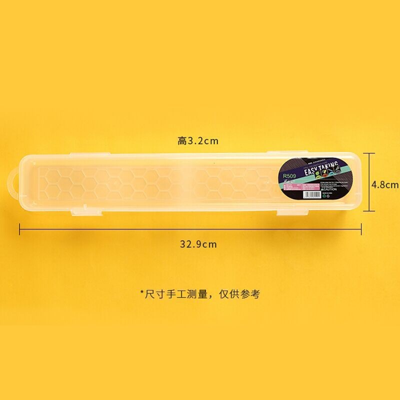 R509 Transparent Water Chalk Box 012Kg Portable Art Toolbox