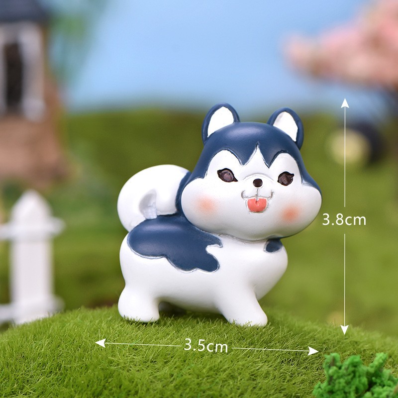 13 Husky Micro Landscape Miniature Craft Supplies Clearance