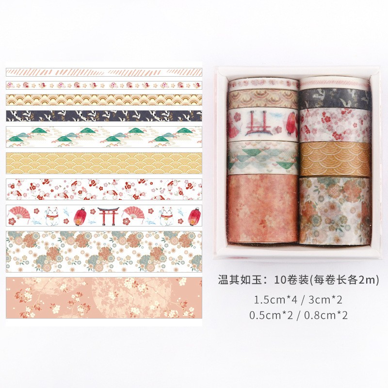 Wen Qiruyu Decor Washi Tapes