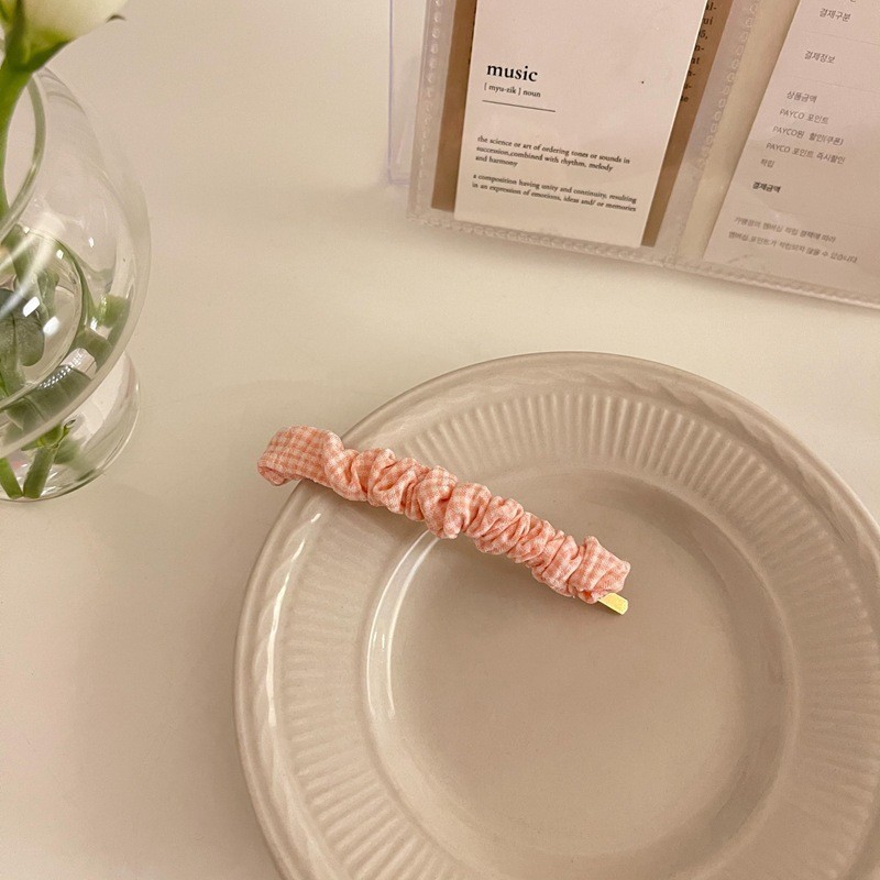 Pink Folds Word Folder Retro Korean Headband Clearance