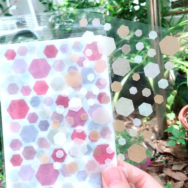 Rhombus Stickers Pack Of 6 Sticker Sheet