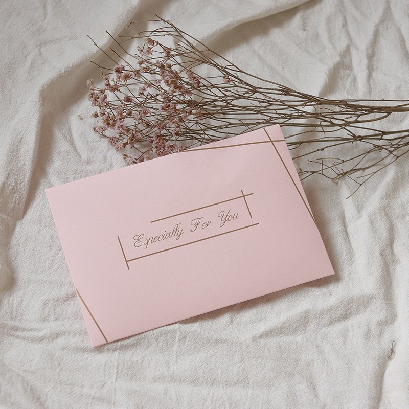 Bronzing Pink Envelope Envelope Clearance