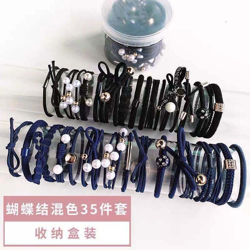 35-Piece Bow Mixed Set 3 Hair Bands Clearance
