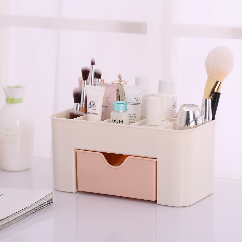 Nordic Pink Cosmetic Storage Box