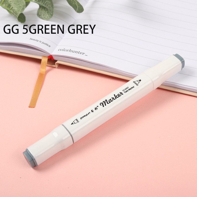 G5 Green Grey Double Sided Marker