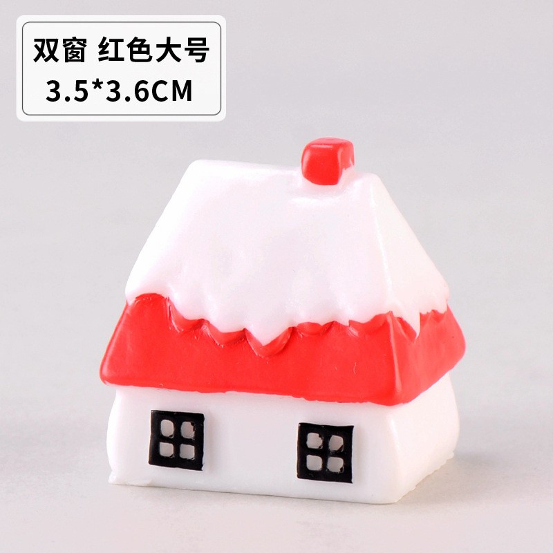 Double Window Red Large Craft Miniatures Clearance