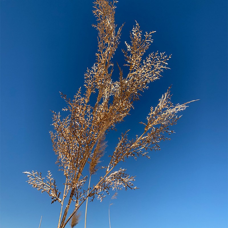 Big Mist Golden Artificial Plant