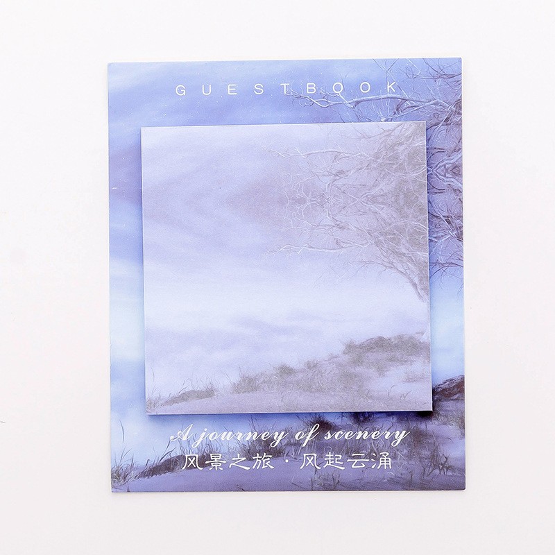 Cover Rising Storm Tear Off Memo Pad
