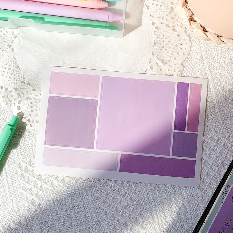 Cover Purple Aya Light And Shadow Ii Sticker Sheet