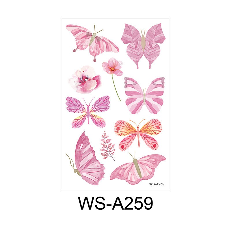 Pattern Ws - A259 120X76Mm Sticker Sheet
