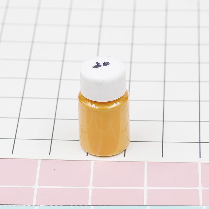 04# Orange Yellow 10G Mica Pigment Powder