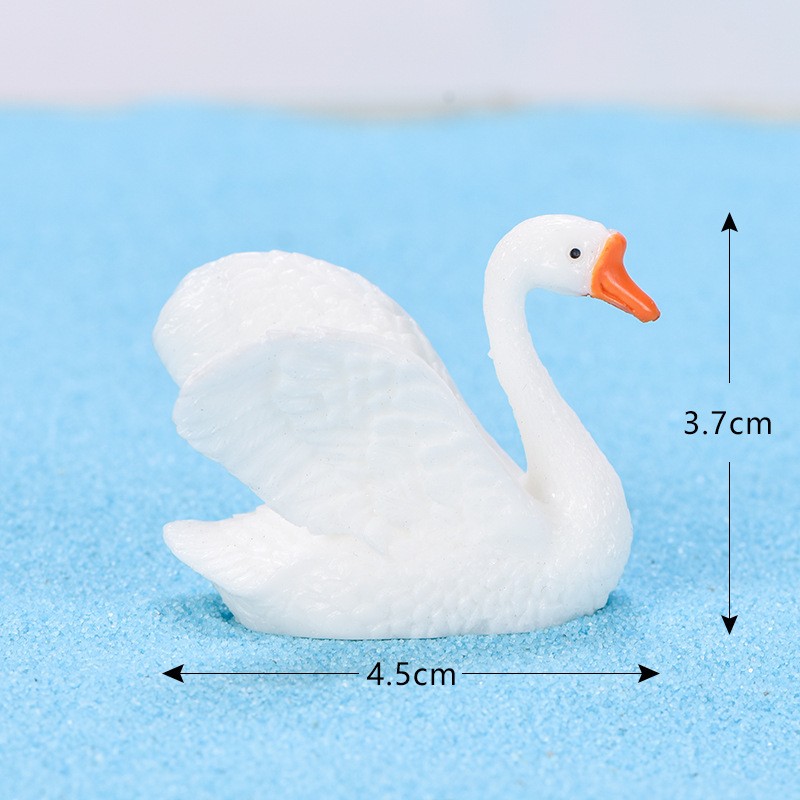 Beautiful Swan No3 Micro Landscape Miniature Craft Supplies