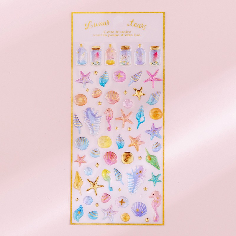 Wishing Bottle Sticker Sheet Clearance