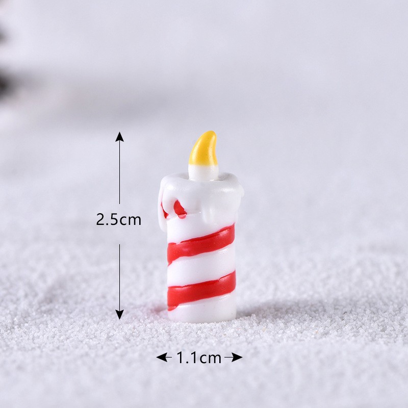 No 4 Candle Micro Landscape Miniature Craft Supplies