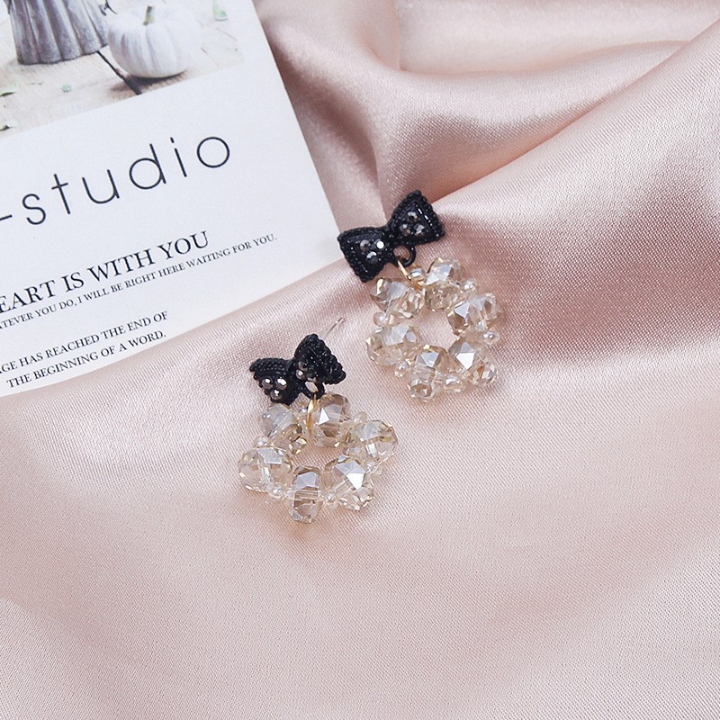 Champagne South Korean Style Ear Rings Clearance
