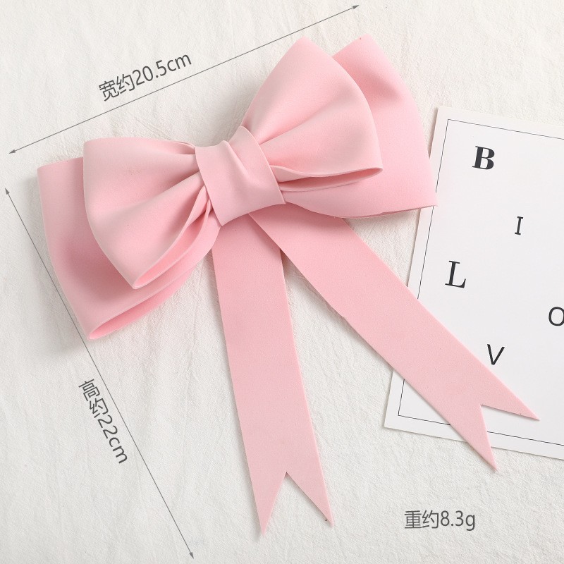 Eva Overd Bow - Pink Cake Topper Decoration