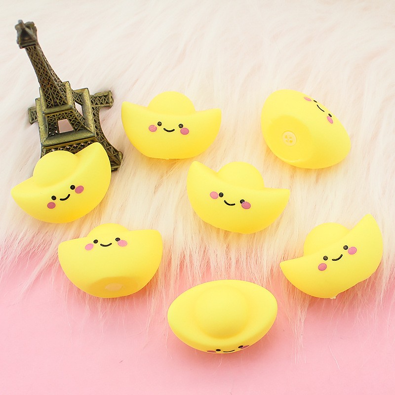 Lucky Gold Ingot Single If You Want A Bagplease Take 50 Pieces Cartoon Toys