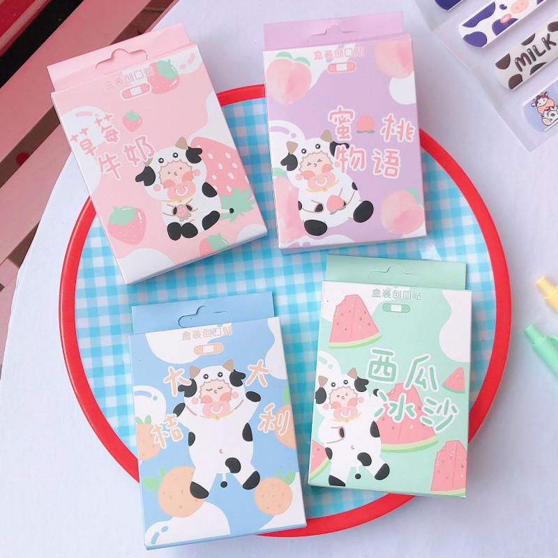 Fruit Cow Series Korean Plaster Band Aid