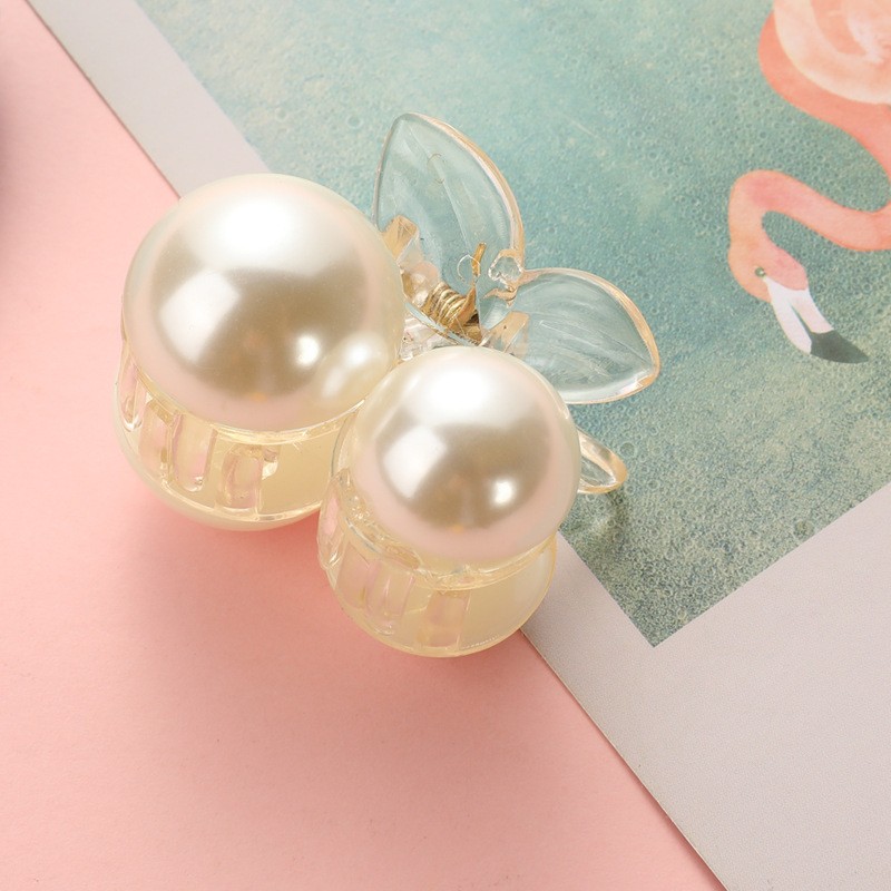 4Cm Pearl Gripping Clip Kstyle Hair Grip