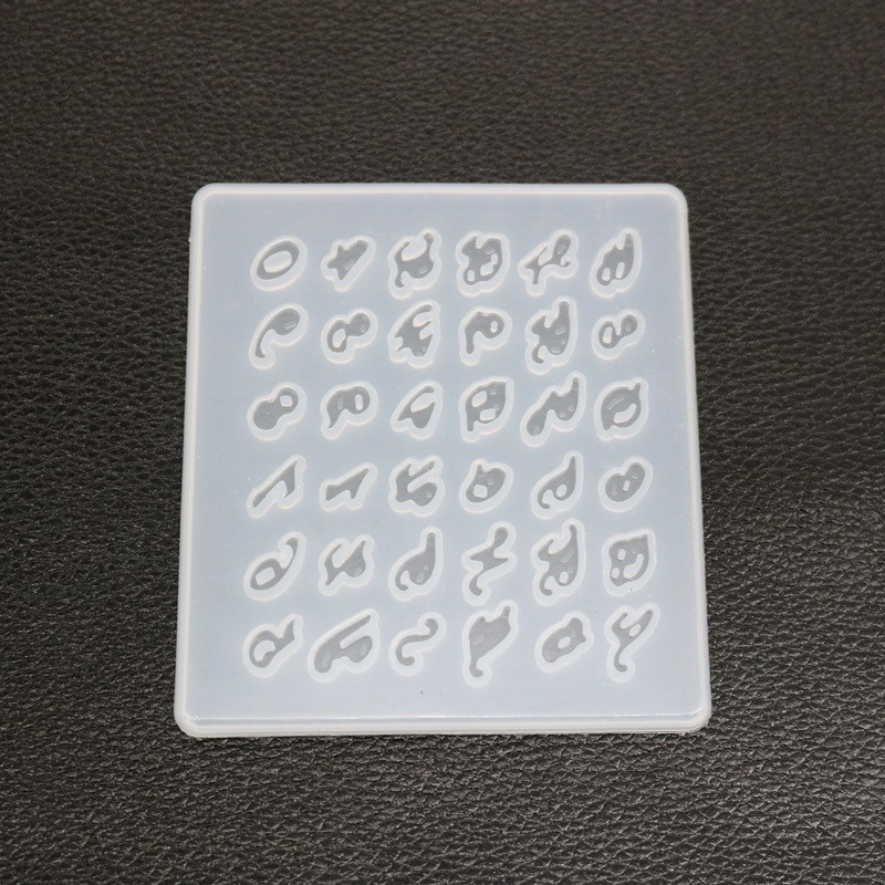 Silicone Number Letter Pendant Mould 88 - 4 Silicone Mould Clearance
