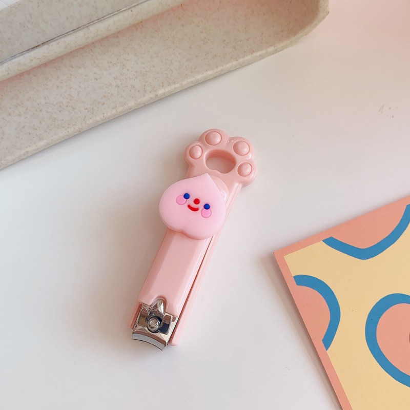 2#·Small Peach Nail Clippers Cute Nail Clippers