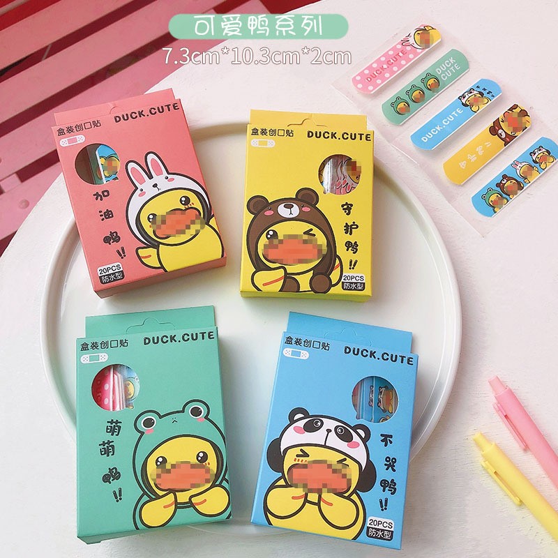 Cute Duck Series1 Box Korean Plaster Band Aid