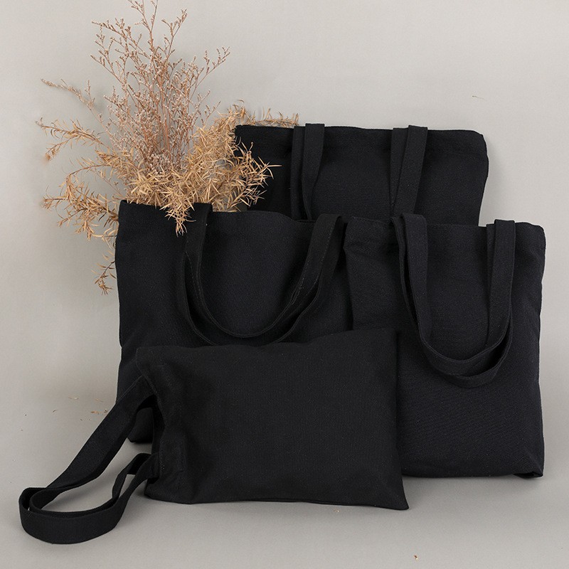 Black 220X290Mm Xmm Tote Bag