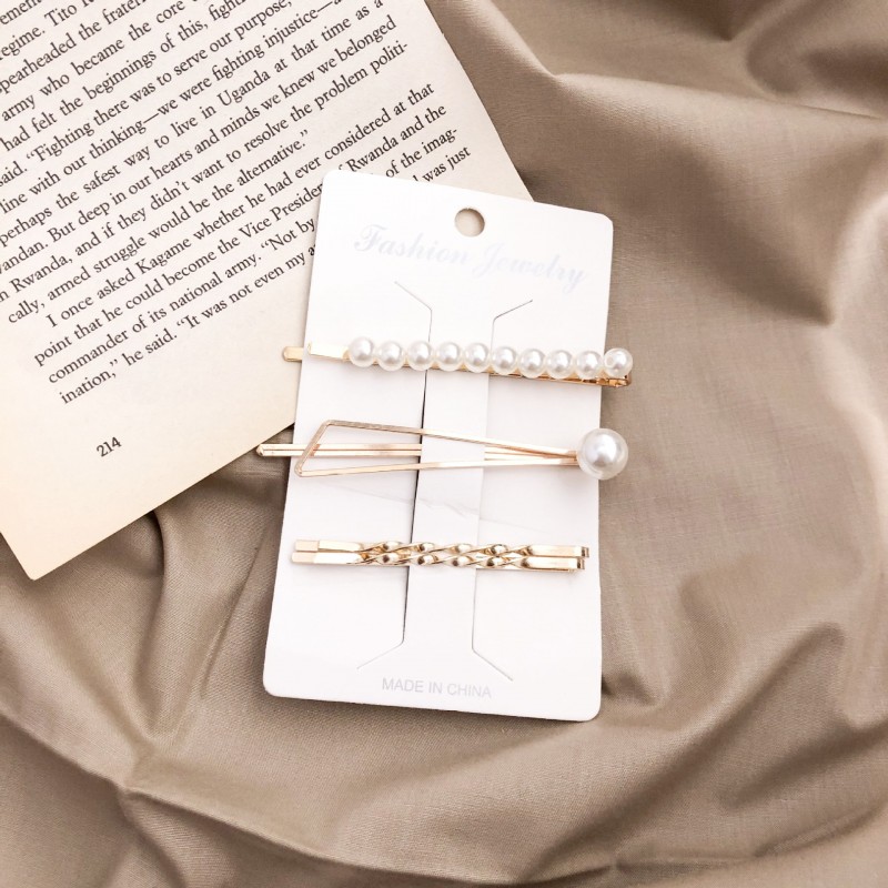 4# 4 Piece Korean Style Hair Clips