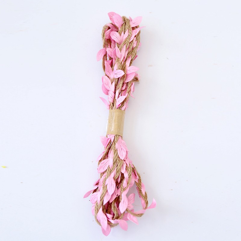 M3 - 15 Pinks 15Cm X3M - Piece Floral Rope Craft Supplies