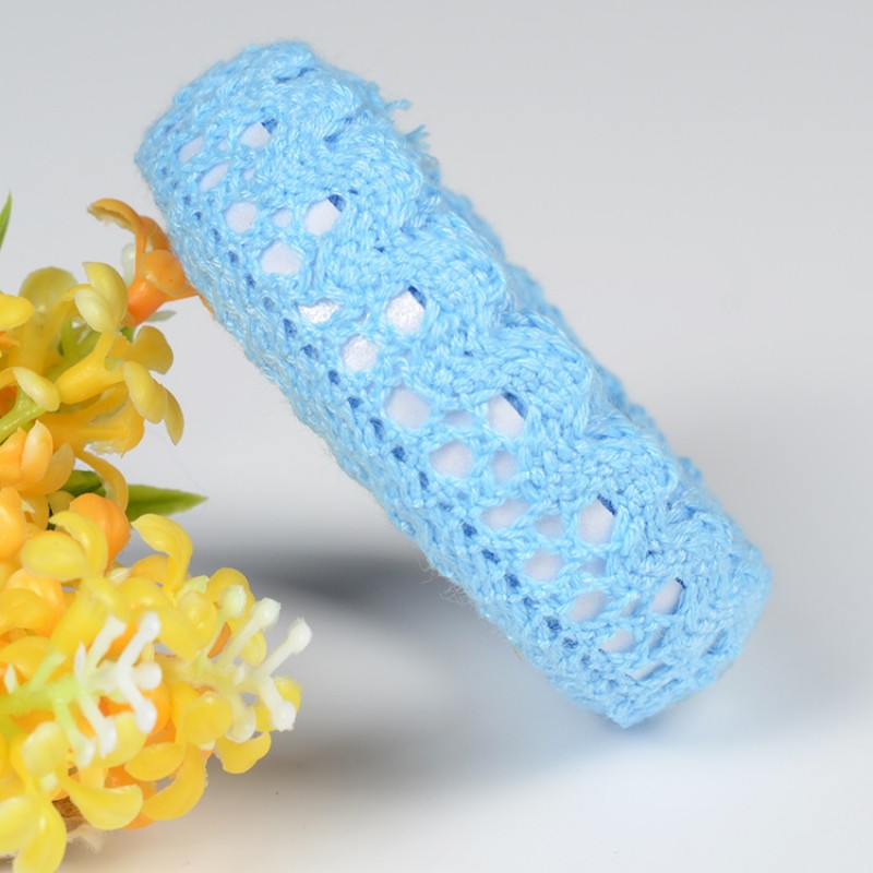 E1-3 Sky Blue DIY Fabric Lace Tape Clearance
