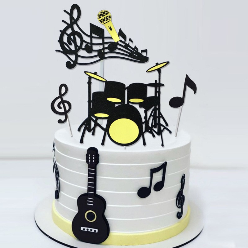 Notes - Finished 8 Pieces Cake Topper