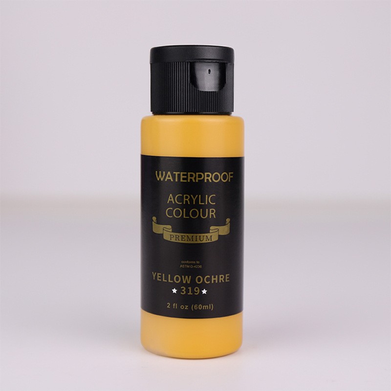 Natural Yellow 60Ml Acrylic Paint